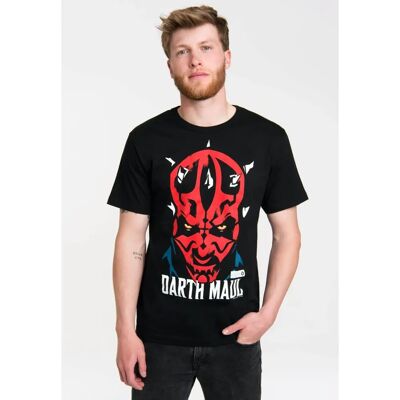 LOGOSHIRT Darth Maul - Krieg der Sterne - Vintage Druck T-Shirt LOGOSHIRT Darth Maul - Krieg der Sterne - Vintage Druck T-Shirt