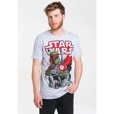 LOGOSHIRT Boba Fett - Krieg der Sterne Casual T-Shirt LOGOSHIRT Boba Fett - Krieg der Sterne Casual T-Shirt