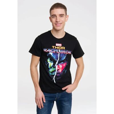 LOGOSHIRT Thor Ragnarok Marvel T-Shirt - Casual, Kurzarm, Schwarz LOGOSHIRT Thor Ragnarok Marvel T-Shirt - Casual, Kurzarm, Schwarz