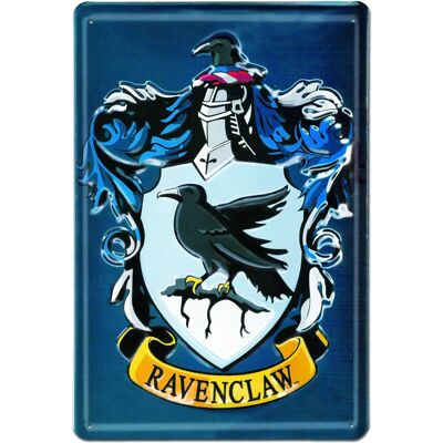Logoshirt Harry Potter 3D Blechschild Ravenclaw - Dekoratives Schild Logoshirt Harry Potter 3D Blechschild Ravenclaw - Dekoratives Schild