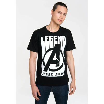 LOGOSHIRT Marvel - Avengers Endgame Legend Herren T-Shirt L schwarz LOGOSHIRT Marvel - Avengers Endgame Legend Herren T-Shirt L schwarz
