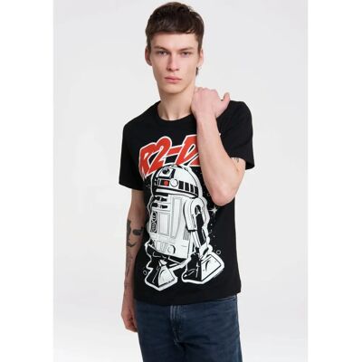 LOGOSHIRT - R2-D2 - Schwarz - Mehrfarbig - T-Shirt LOGOSHIRT - R2-D2 - Schwarz - Mehrfarbig - T-Shirt