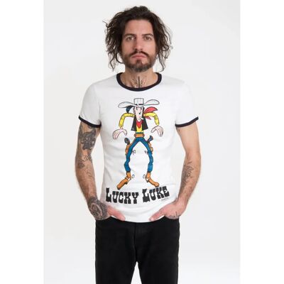 LOGOSHIRT Lucky Luke Bunt T-Shirt Größe S LOGOSHIRT Lucky Luke Bunt T-Shirt Größe S