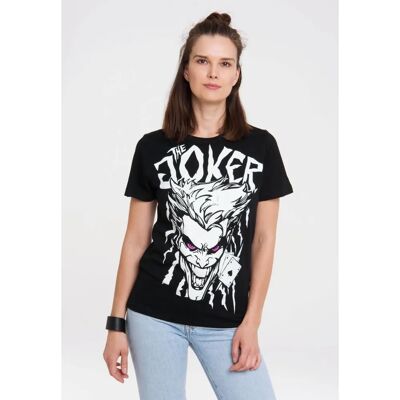 LOGOSHIRT Joker T-Shirt - DC Comics Lizenziertes Casual Shirt LOGOSHIRT Joker T-Shirt - DC Comics Lizenziertes Casual Shirt