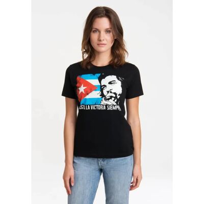 LOGOSHIRT Che Guevara Kuba Flag T-Shirt - Casual LOGOSHIRT Che Guevara Kuba Flag T-Shirt - Casual