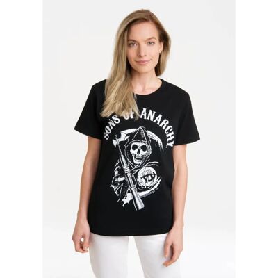 LOGOSHIRT Sons Of Anarchy Logo T-Shirt - Casual LOGOSHIRT Sons Of Anarchy Logo T-Shirt - Casual