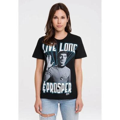 Logoshirt Star Trek Spock T-Shirt - Lizenz Retro-Design Logoshirt Star Trek Spock T-Shirt - Lizenz Retro-Design