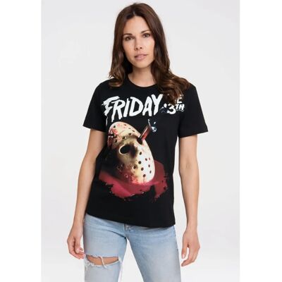 LOGOSHIRT Jason Voorhees Lizenziertes Grafik-T-Shirt LOGOSHIRT Jason Voorhees Lizenziertes Grafik-T-Shirt