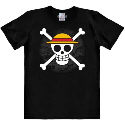 LOGOSHIRT One Piece Skull XXL T-Shirt - Casual Grafikshirt LOGOSHIRT One Piece Skull XXL T-Shirt - Casual Grafikshirt