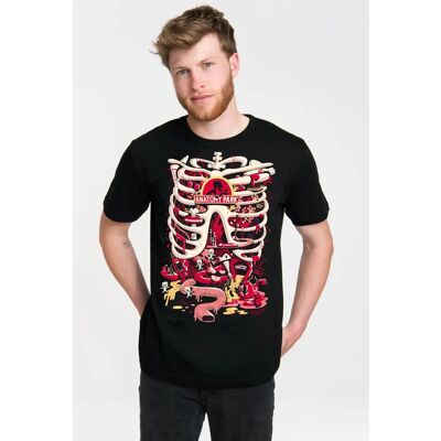 LOGOSHIRT Rick & Morty - Anatomy Park T-Shirt - Schwarz - Casual LOGOSHIRT Rick & Morty - Anatomy Park T-Shirt - Schwarz - Casual