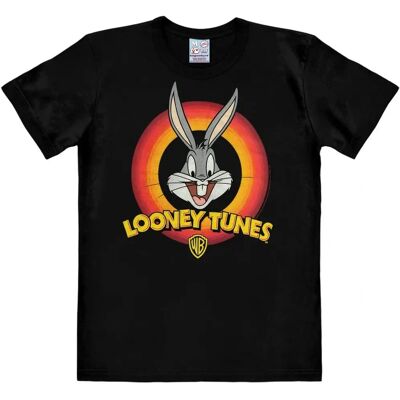 LOGOSHIRT Bugs Bunny Logo T-Shirt - Casual, Retro, Unisex LOGOSHIRT Bugs Bunny Logo T-Shirt - Casual, Retro, Unisex