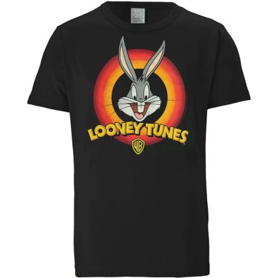 LOGOSHIRT - Looney Tunes Bugs Bunny Logo - schwarz - 5XL - T-Shirt LOGOSHIRT - Looney Tunes Bugs Bunny Logo - schwarz - 5XL - T-Shirt