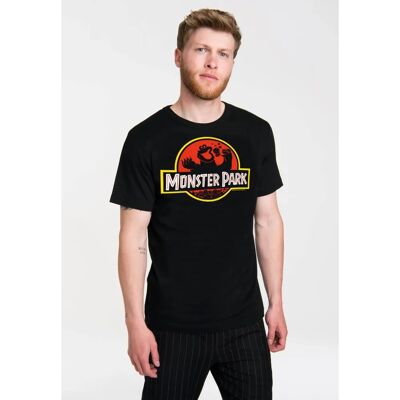 LOGOSHIRT Cookie Monster - Monster Park T-Shirt LOGOSHIRT Cookie Monster - Monster Park T-Shirt