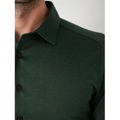 Desoto Kent Dark Green Shirt - Slim-Fit Non-Iron Desoto Kent Dark Green Shirt - Slim-Fit Non-Iron