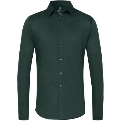 Desoto Slim Fit Non-Iron Shirt Green - Shirt Desoto Slim Fit Non-Iron Shirt Green - Shirt