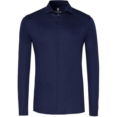 Desoto Model 21007-3 Navy Blue Slim-Fit Shirt - Shirt Desoto Model 21007-3 Navy Blue Slim-Fit Shirt - Shirt