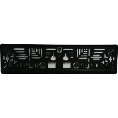 IWH - Basic - Black - License plate holder IWH - Basic - Black - License plate holder