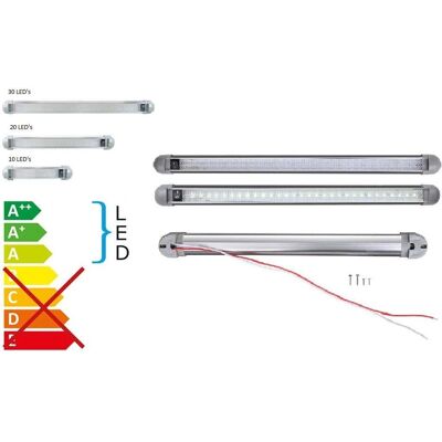 IWH LED lijnverlichting - 180° draaibaar - 12V - Binnen IWH LED lijnverlichting - 180° draaibaar - 12V - Binnen
