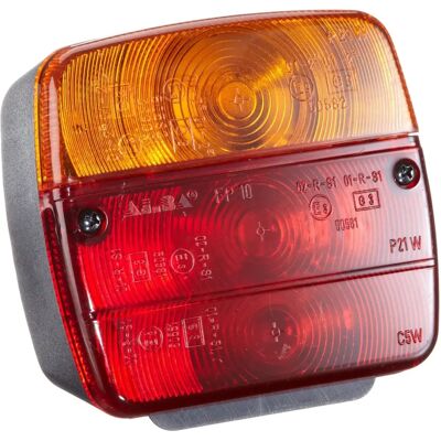 IWH Feu arrière de remorque - 3 fonctions, raccord à vis, 12V/24V, ECE E3 - Publicité IWH Feu arrière de remorque - 3 fonctions, raccord à vis, 12V/24V, ECE E3 - Publicité