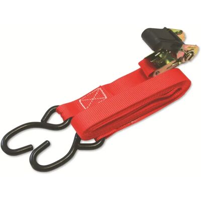 Iwh Spann- und Verzurrgurt Set - 2 Stück, 2,5x500cm Iwh Spann- und Verzurrgurt Set - 2 Stück, 2,5x500cm