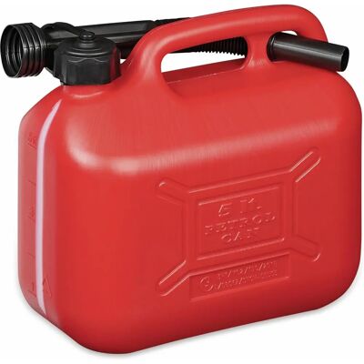 IWH 087694 Brændstofbeholder - 5L Rød UN-godkendt IWH 087694 Brændstofbeholder - 5L Rød UN-godkendt