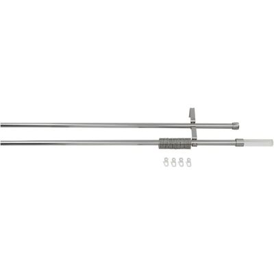Ondega - Rúdkarnis Szett 2 Sínes Anja - Kék/Zöld/Natúr/ Piros - 9.5x6.2x14 cm - Curtain rod set Ondega - Rúdkarnis Szett 2 Sínes Anja - Kék/Zöld/Natúr/ Piros - 9.5x6.2x14 cm - Curtain rod set