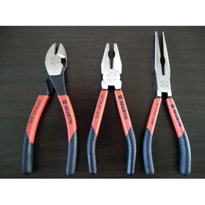 Wurth - 071501561 - 180mm Combo Pliers - Pliers Set Wurth - 071501561 - 180mm Combo Pliers - Pliers Set