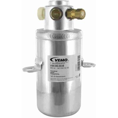 VEMO V30-06-0049 Aluminium Dehydrationsflaske til Mercedes-Benz - Klimaanlæg Tørrer VEMO V30-06-0049 Aluminium Dehydrationsflaske til Mercedes-Benz - Klimaanlæg Tørrer