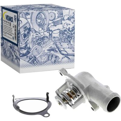 Vemo Termostatkasse - 87°C - Metall - til VW, Audi, Seat, Skoda Vemo Termostatkasse - 87°C - Metall - til VW, Audi, Seat, Skoda