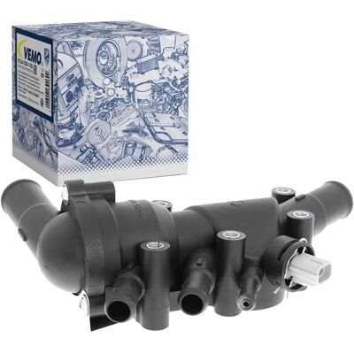 Automega 160021810 Caja de Termostato 82°C con Sensor - Para Ford Automega 160021810 Caja de Termostato 82°C con Sensor - Para Ford