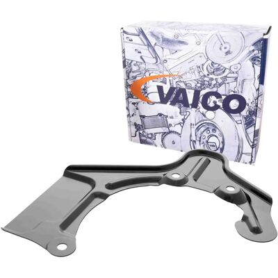Vaico Spritzblech & Bremsscheibe - Links vorne - Originalqualität Vaico Spritzblech & Bremsscheibe - Links vorne - Originalqualität