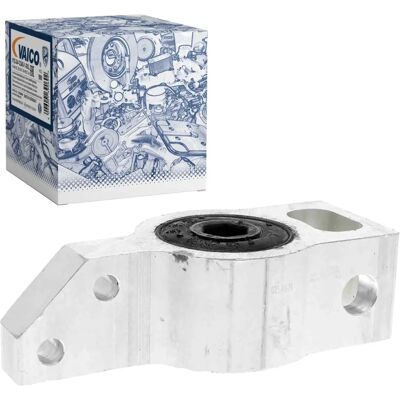 VAICO V10-6478 Støtte til suspension, aluminium, Gummimetallager, foran på foraksel VAICO V10-6478 Støtte til suspension, aluminium, Gummimetallager, foran på foraksel