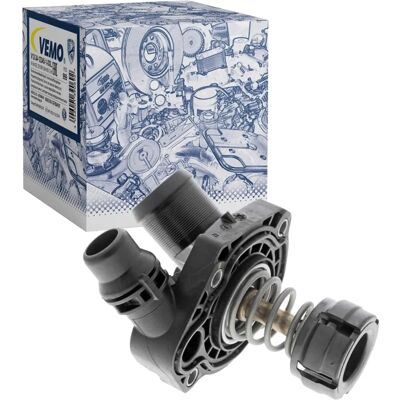 Vemo 11518601366 Thermostat Housing - Pre-assembled, Sensor, Gasket, No Water Pump Vemo 11518601366 Thermostat Housing - Pre-assembled, Sensor, Gasket, No Water Pump