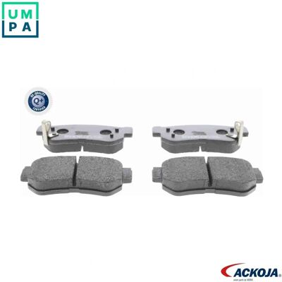 ACKOJA A52-2123 Rear Brake Pads Kit for Hyundai, Kia, SsangYong ACKOJA A52-2123 Rear Brake Pads Kit for Hyundai, Kia, SsangYong