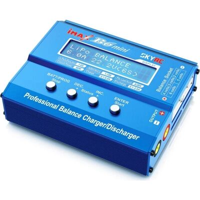 Caricabatterie SkyRC B6mini - Multifunzionale 6A per LiPo, NiMH, LiFePO, LiIon, NiCd, Piombo Caricabatterie SkyRC B6mini - Multifunzionale 6A per LiPo, NiMH, LiFePO, LiIon, NiCd, Piombo