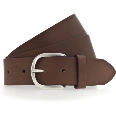 Ledergürtel MUSTANG - Damen, Gr. 75, braun, Rindsleder, unifarben, casual, modisch, klassisch - Ledergürtel MUSTANG - Damen, Gr. 75, braun, Rindsleder, unifarben, casual, modisch, klassisch -