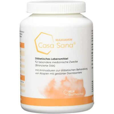 Casa Sana Maxiamin Kapseln 80 Stück - Aminosäuren - BCAA - Für Sportler Casa Sana Maxiamin Kapseln 80 Stück - Aminosäuren - BCAA - Für Sportler