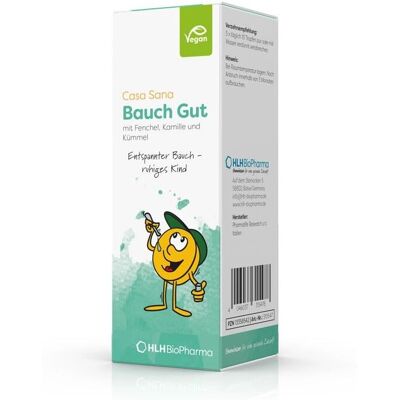 Casa Sana Bauch Gut Fenchel Kamille Kümmel - Verdauungstropfen Casa Sana Bauch Gut Fenchel Kamille Kümmel - Verdauungstropfen