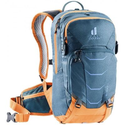 Deuter Attack 8 JR - Zaino da bici per bambini - Blu, Arancione Deuter Attack 8 JR - Zaino da bici per bambini - Blu, Arancione