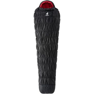 Deuter EXOSPHERE 0 C - Sleeping Bag - Black-Fire / schwarz/rot - 3-Season Deuter EXOSPHERE 0 C - Sleeping Bag - Black-Fire / schwarz/rot - 3-Season