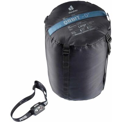 Deuter Orbit 0° L - Sac de couchage Arctic-Ink - Publicité Deuter Orbit 0° L - Sac de couchage Arctic-Ink - Publicité
