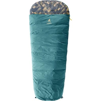 Deuter Overnite Kinder - Kinderschlafsack - Gr. M- ZIPPER LEFT - petrol-türkis / DEEPSEA-INK Deuter Overnite Kinder - Kinderschlafsack - Gr. M- ZIPPER LEFT - petrol-türkis / DEEPSEA-INK