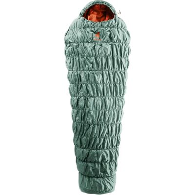 Deuter Exosphere +4° Sovepose - Grøn / Rød - 3 sæsoner Deuter Exosphere +4° Sovepose - Grøn / Rød - 3 sæsoner