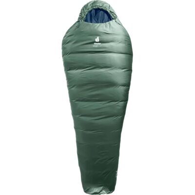 Deuter Orbit 0° EL Hommes - Sac de couchage synthétique - IVY-INK / vert bleu - 3 saisons Deuter Orbit 0° EL Hommes - Sac de couchage synthétique - IVY-INK / vert bleu - 3 saisons