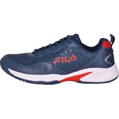 Fila TPW Cross Court W - Peacoat Blue/Red Tennisschuhe für Damen Fila TPW Cross Court W - Peacoat Blue/Red Tennisschuhe für Damen