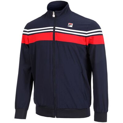 Kurtka treningowa Fila Bruno Navy/Niebieska - Kurtka Kurtka treningowa Fila Bruno Navy/Niebieska - Kurtka