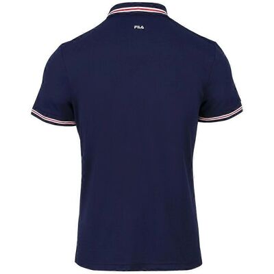 Polo Fila Piro albastru navy pentru bărbați - Tricou Polo Fila Piro albastru navy pentru bărbați - Tricou