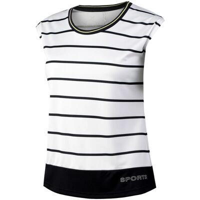 Limited Sports Weiß Cap Sleeve T-Shirt - T-Shirt Limited Sports Weiß Cap Sleeve T-Shirt - T-Shirt