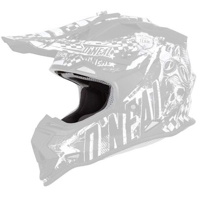 Oneal 2Series Liner juvenil y almohadillas para mejillas - Gris - L - Accesorios para casco Oneal 2Series Liner juvenil y almohadillas para mejillas - Gris - L - Accesorios para casco