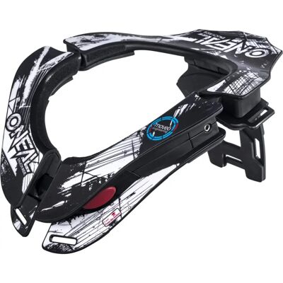 Oneal Tron Shocker Unisex Zwart Wit - Beschermkraag Oneal Tron Shocker Unisex Zwart Wit - Beschermkraag